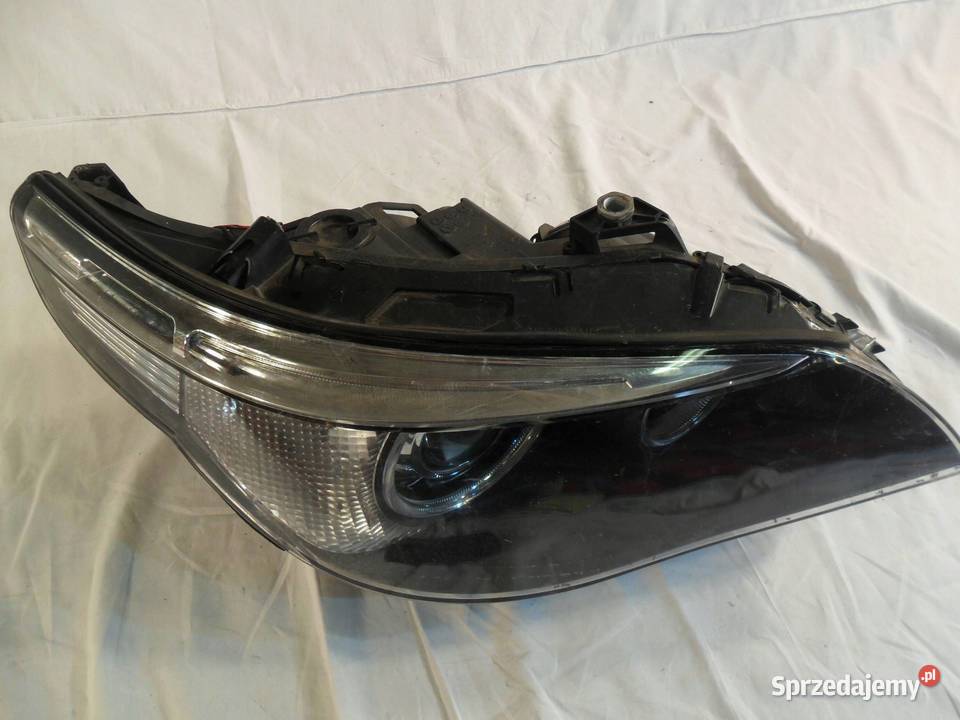 REFLEKTOR PRZÓD STRONA PRAWA BMW 5 E60 E61 osobowe Nowy Tomyśl