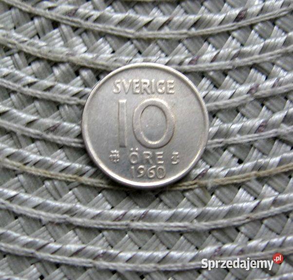 Szwecja 10 Ore 1960r SREBRO Kalisz