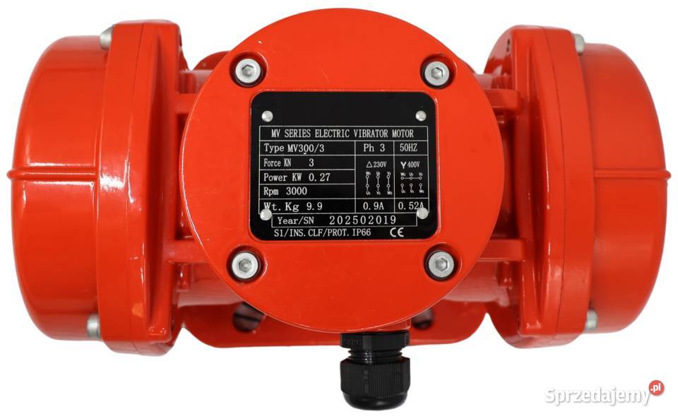 SILNIK WIBRACYJNY MV3003 3000 OBR 027kW 3kN Rolnictwo kujawsko-pomorskie Solec Kujawski