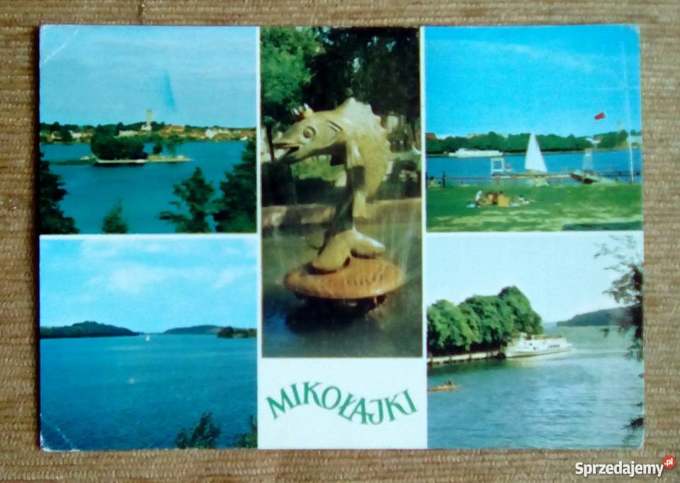MIKOŁAJKI M IN PRZYSTAŃ ŻEGLUGI MAZURSKIEJ