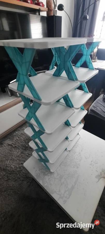 Szafka na buty modułowy regał na obuwie składany Lublin