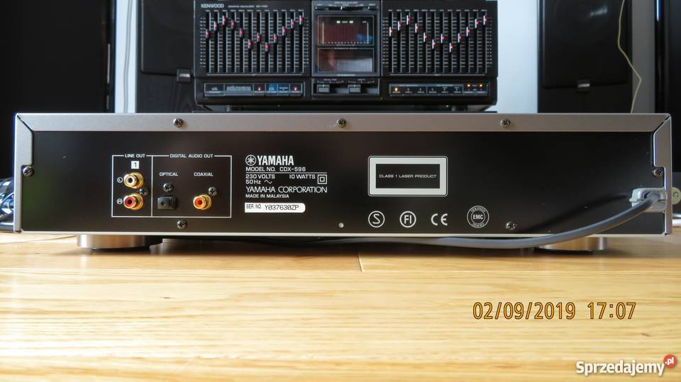 YAMAHA CDX596 DOSKONAŁE WYKONANIE SZEROKA SCENA Wrocław