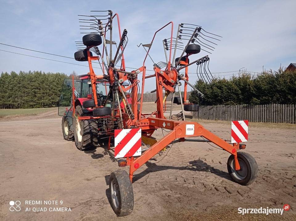 Zgrabiarka karuzelowa Fella ts 670 Dąbki