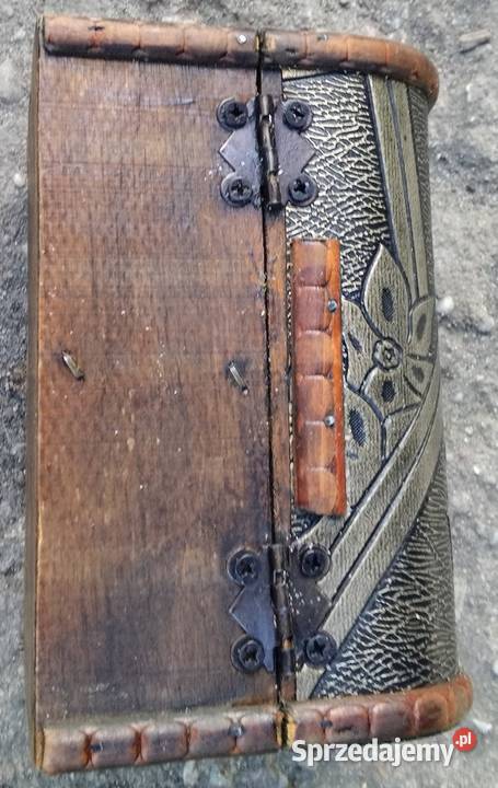 Sprzedam kuferek drewniany z zamknięciem Kwidzyn