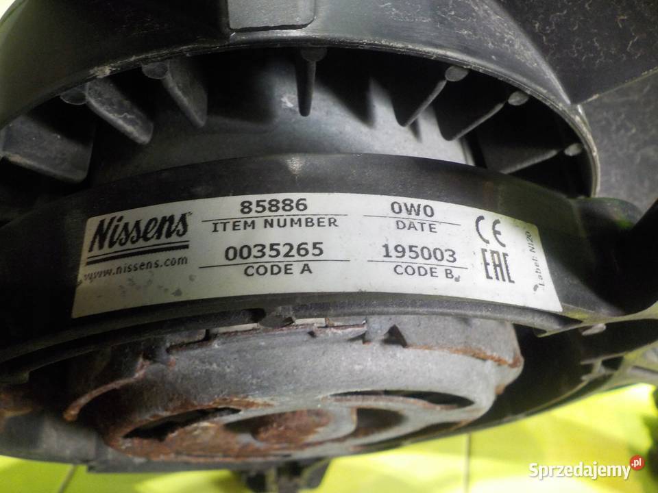 CITROEN C4 PICASSO 16 HDI 08r wentylator mazowieckie Suków