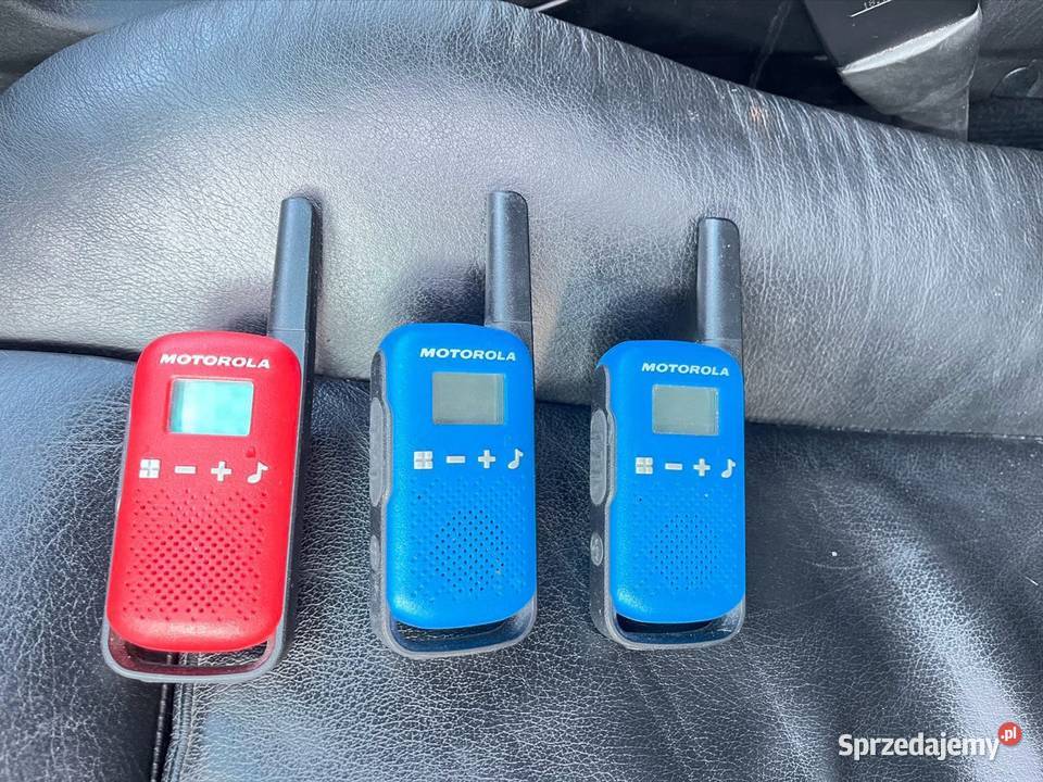 Walkietalkie Motorola 3 sztuki praktycznie nowe lubelskie Chełm