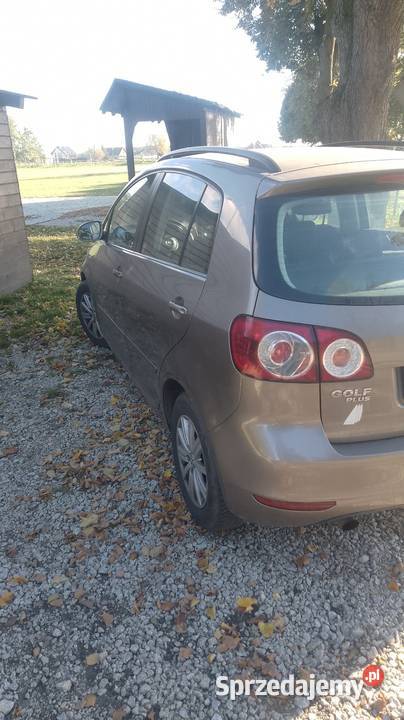 Volkswagen Golf plus niski przebieg 74 relingi dachowe wielkopolskie Krotoszyn