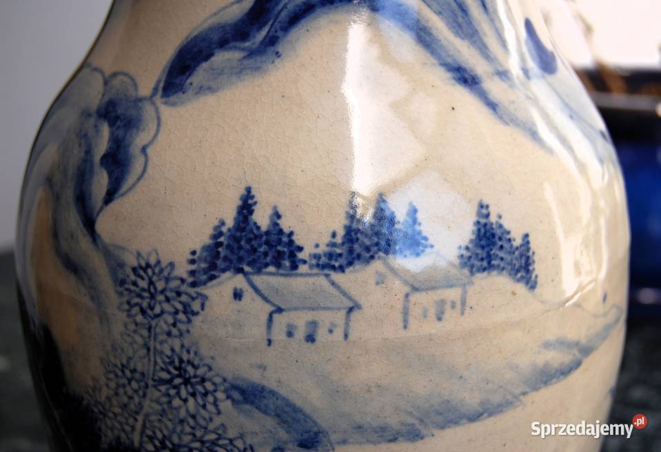 Dona Vietnam unikat waza kamionkowa wazon Lublin