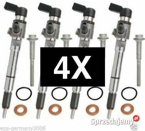 4x Wtryskiwacz 03L130277B Siemens VW Silnik CAYA Układ paliwowy