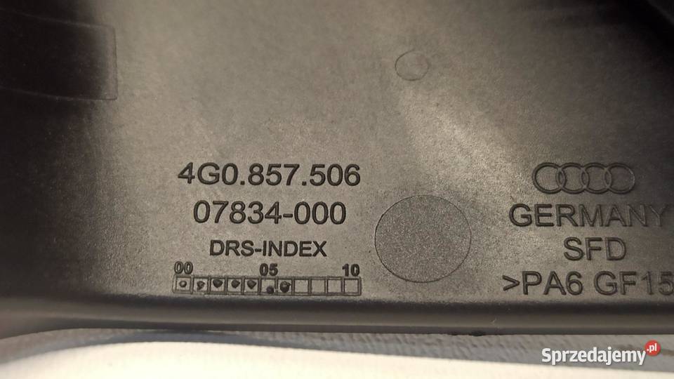 AUDI A6 C7 OSŁONA LUSTERKA TRÓJKĄT PRAWY osobowe