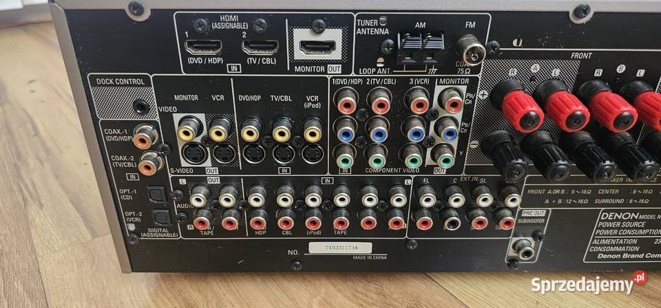 Amplituner denon AVR1508 Okazja lubuskie Szprotawa