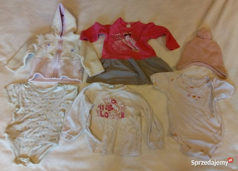 Ubranka dziewczynki 912 miesięcy 80 24 dziewczynka Pozostałe