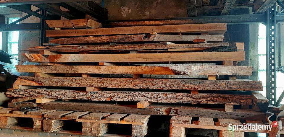 Plastry drewna na stoły naturalne lite drewno Krapkowice