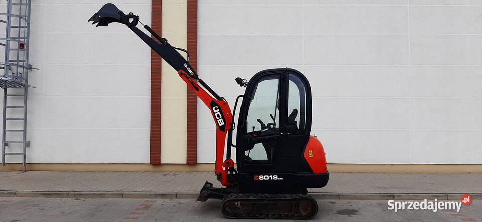 JCB 8018 CTS 2013r 1900mth GWARANCJA LEASING wielkopolskie Gniezno
