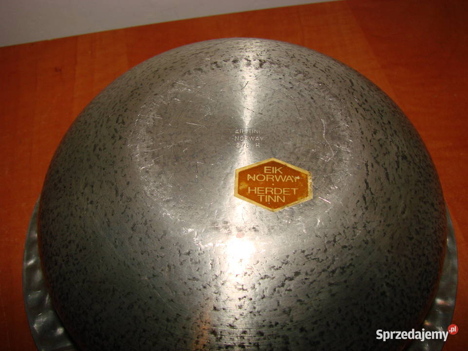 Eik Norway norweska miska cynowa pomorskie Pruszcz Gdański