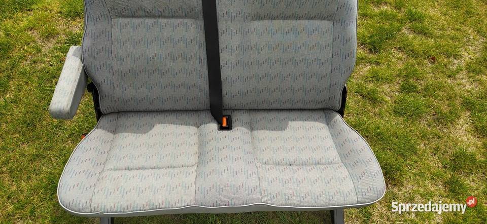 VW T4 ławka kanapa siedzenie dwuosobowa Rudy