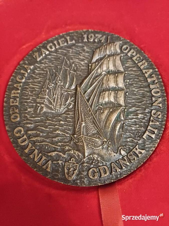 Medal okolicznościowy Operacja Żagiel 1974