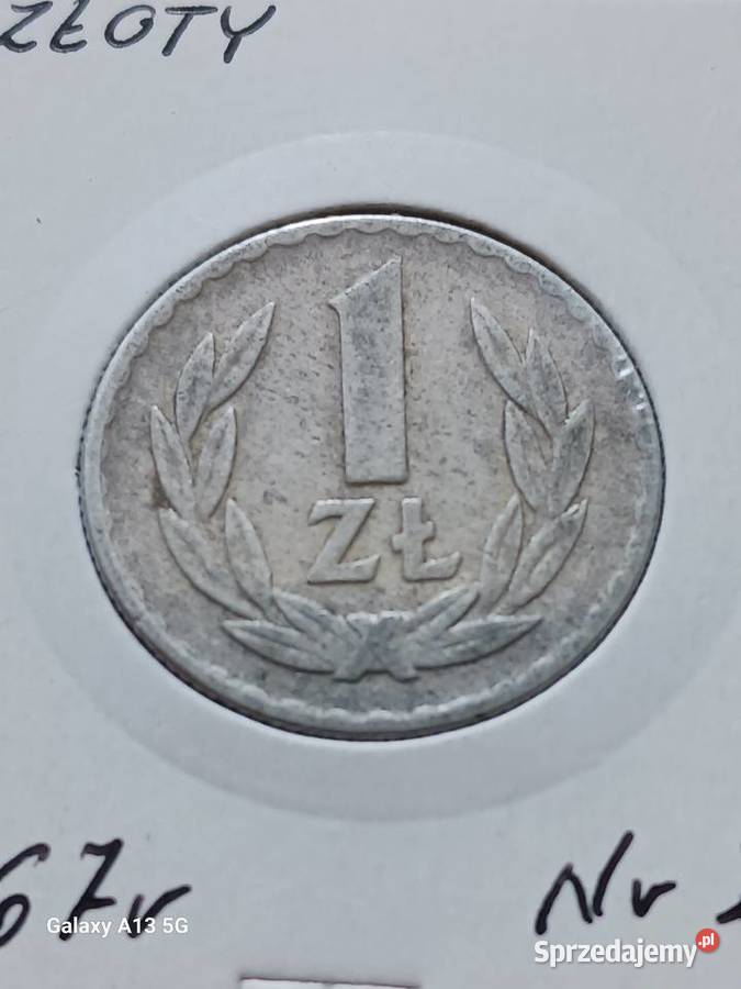 1 Złoty 1967 r 2 Konin sprzedam