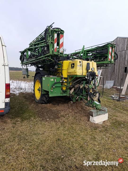 Opryskiwacz Ciągany John Deere 632 Kto pierwszy Łupianka Stara