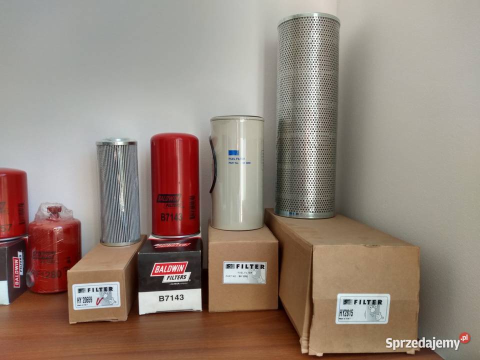 Sprzedam zestaw filtrów do maszyn budowlanych Stara Bukówka