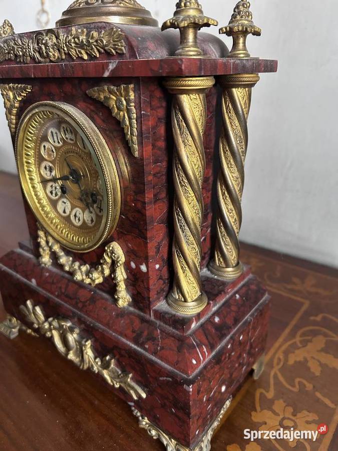 zegar kominkowy marmur Radomsko