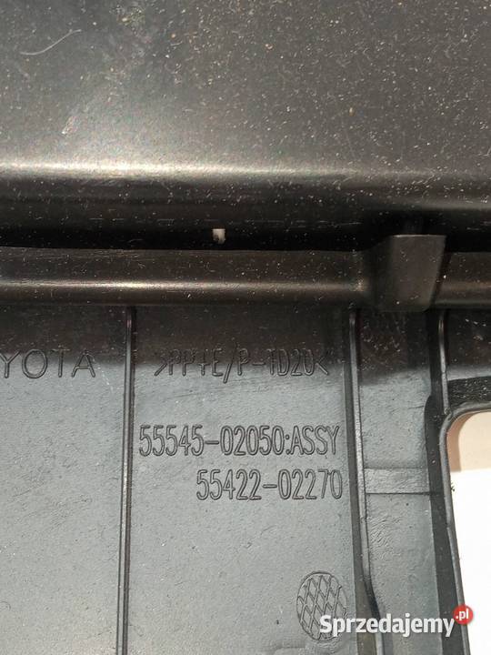 OSŁONA SCHOWEK LEWY KIEROWCY E18 5554502050 Osłony i zaślepki