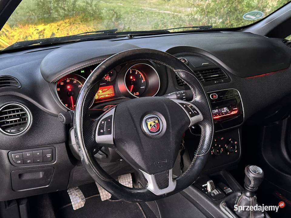 Abarth Punto Evo szary piękny Włoch 2/3 Bródek