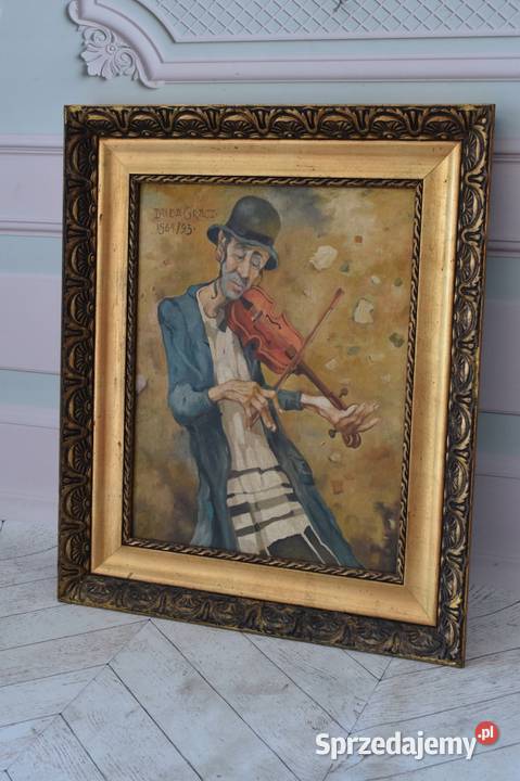 Jerzy Duda Gracz 1564 93 Portret Skrzypka Muzyk małopolskie Kraków