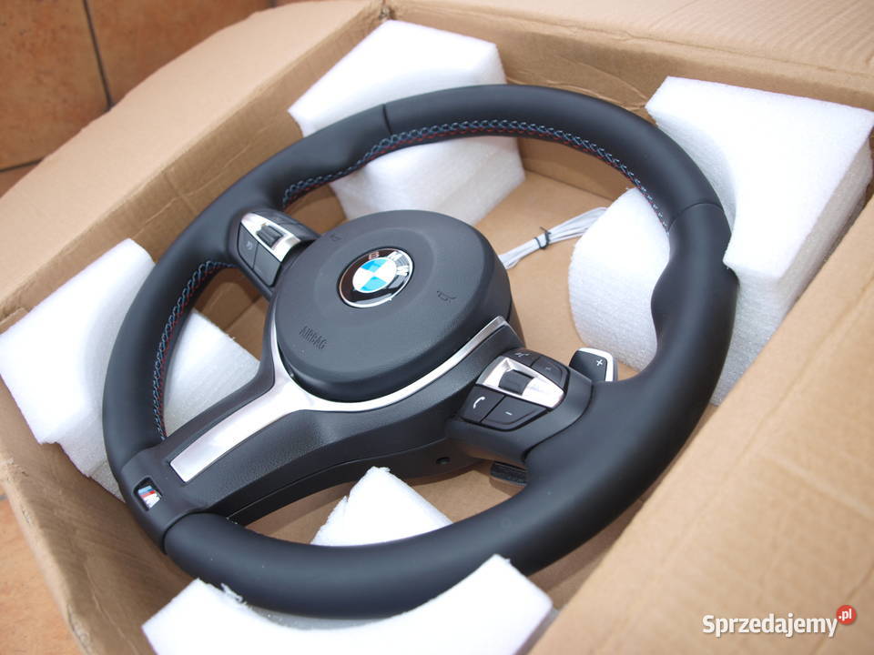 BMW M5 F10 F11 kierownica skórzana łopatki Kierownice Kalisz