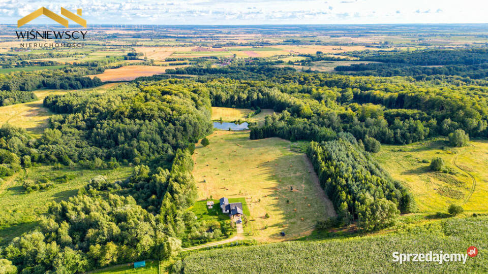 Działka 1028 m z WZ wśród natury Rogowo