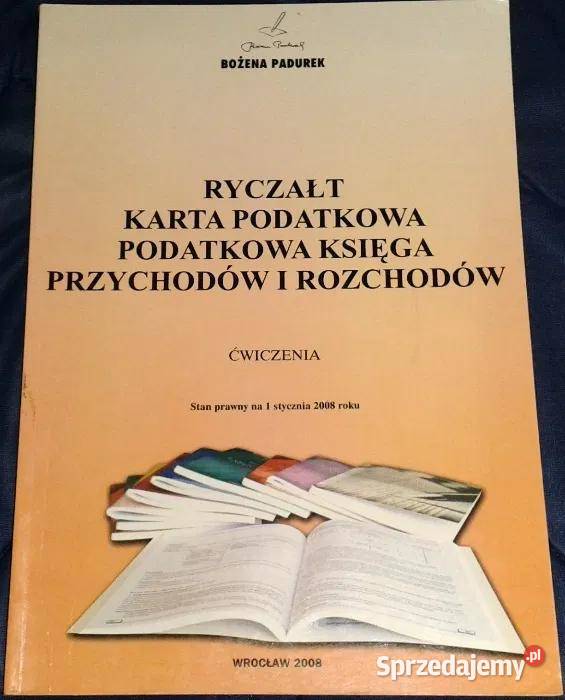 Ryczałt Karta podatkowa Ćwiczenia B Padurek lubelskie Chełm
