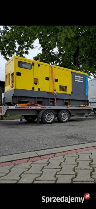Qas150 generator atlas copco śląskie Miedźna