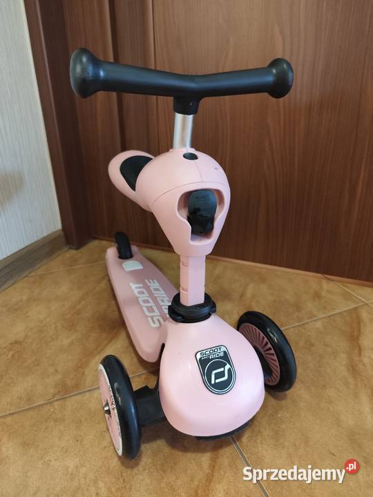 Jeździk dziewczynki hulajnoga 2w1 Scoot and Ride Września sprzedam
