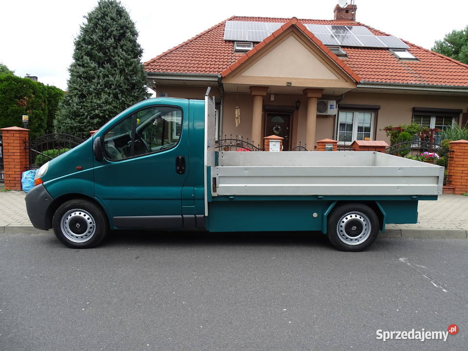 Renault Trafic 19 DCI 90 KONI skrzynia ładunkowa wielkopolskie Poznań