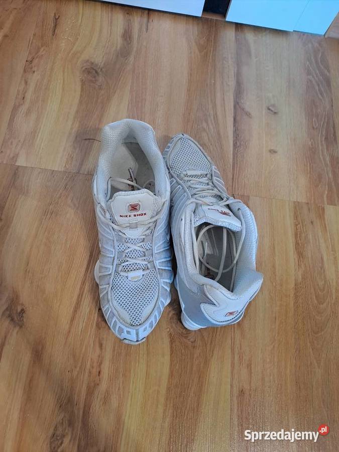 białe buty nike shox TL Leszno