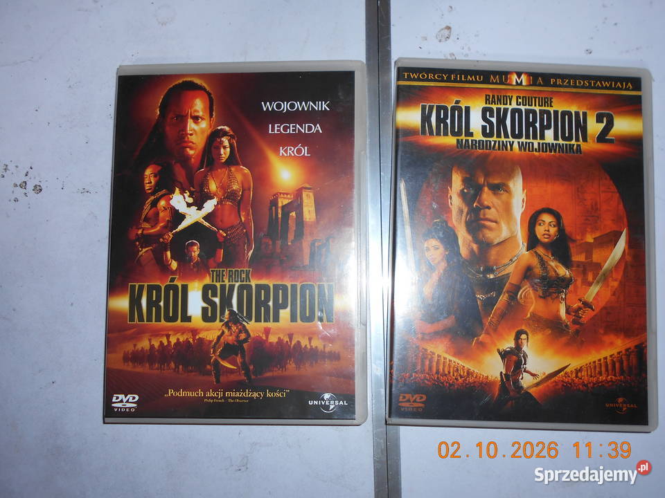 film dvd Król scorpion sprzedam