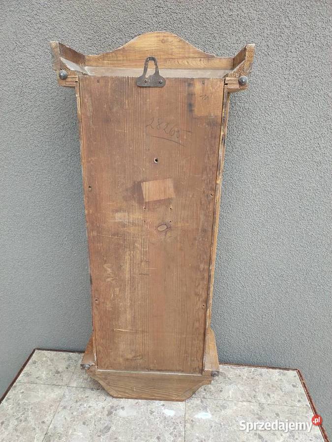 Szafka lustro ze skrzyni starego międzywojennego Tczew