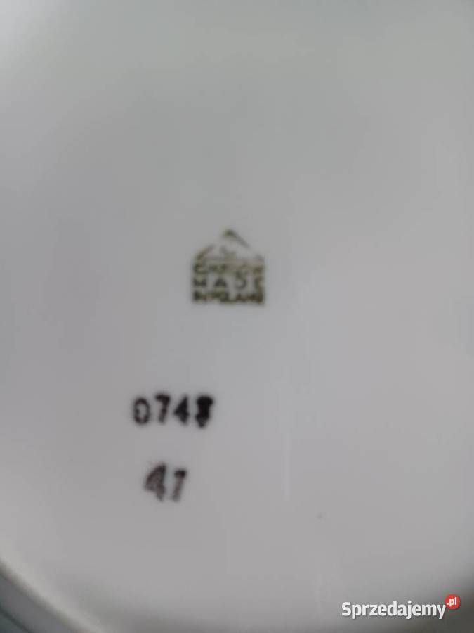 Talerze Ćmielów Feston głębokie nieużywane łódzkie Łódź