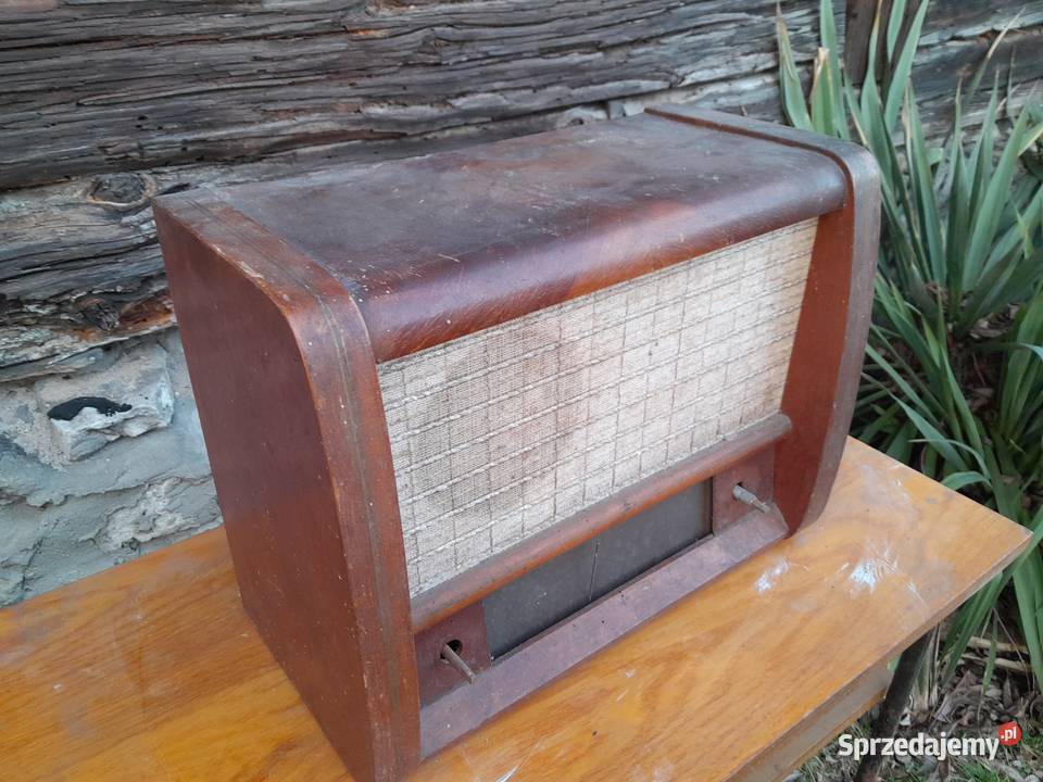 Stare radio lampowe Pionier I 6161 zabytek retro Dąbrowa Górnicza