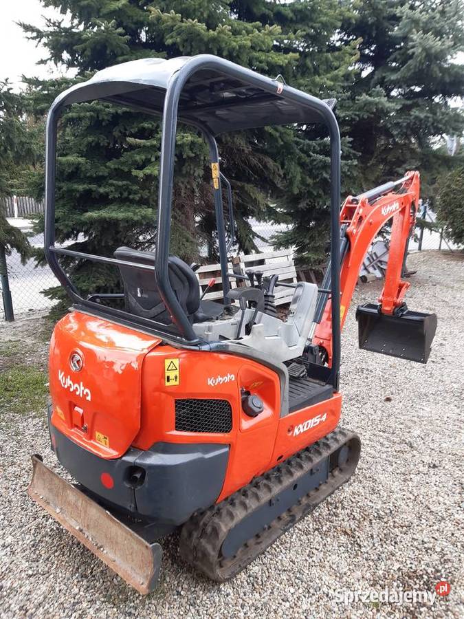 minikoparka kubota kx 0154 jcb yanmar cat bobcat Koparki Majdan Królewski