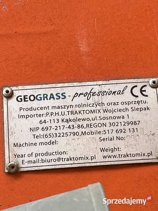 Sprzedam kosiarkę nieuszkodzony