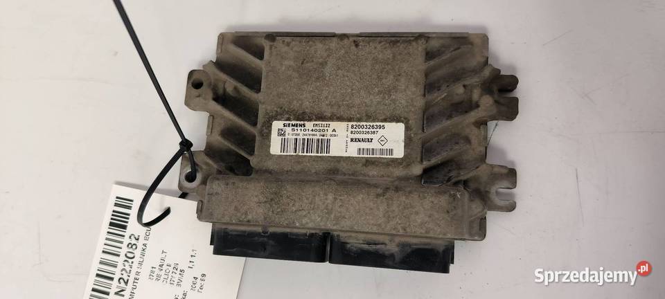 KOMPUTER SILNIKA ECU RENAULT CLIO II 8200326395 Lipno