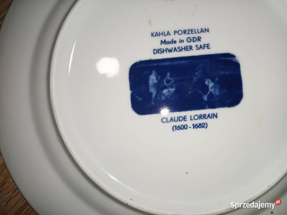 Talerze Kolekcjonerskie Kahla Promnice