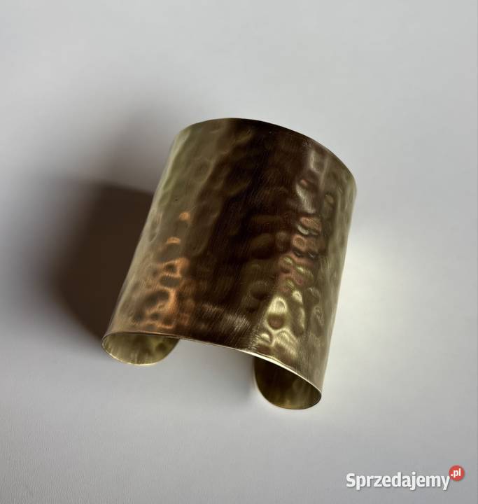 Szeroka młotkowana bransoletka Bydgoszcz