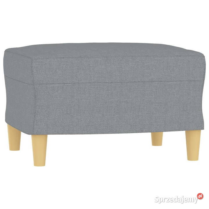 3osobowa sofa z podnóżkiem jasnoszara 180 mazowieckie