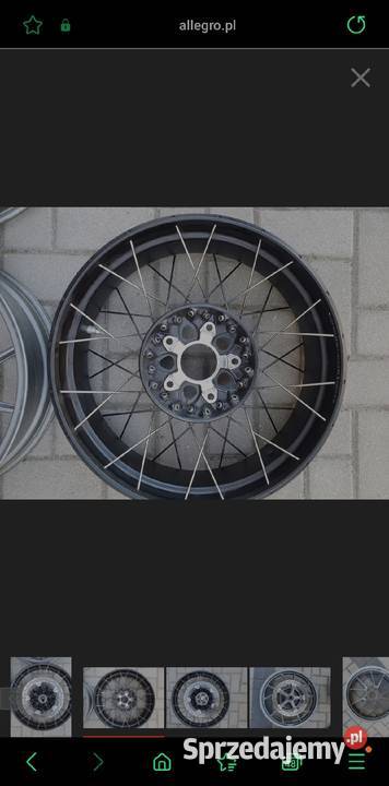 BMW R 1200 GS felga felgi tarcz tarcze ośka tył Nowy Tomyśl