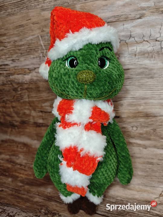 Maskotka Grinch na szydełku zachodniopomorskie Szczecin