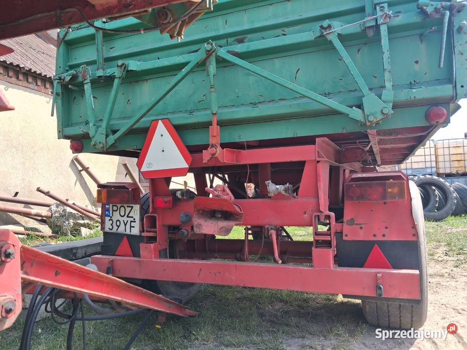 Przyczepy IFA HW 6011 Niemka szóstka i Autosan wielkopolskie Kórnik