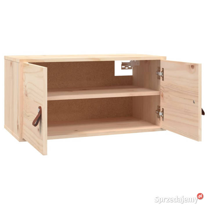 Szafki ścienne 2 60x30x30 lite drewno sosnowe Warszawa sprzedam