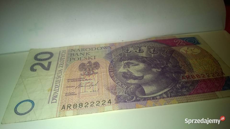 banknoty kolekcjonerskie 20zl Kraków